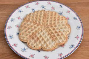 Vafler med hytteost og havregryn - sunde proteinvafler