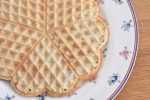 Vafler med hytteost og havregryn - sunde proteinvafler