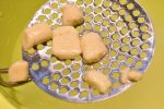 Melbolerne fiskes op med en hulske