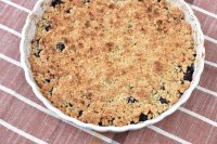 DSC_0441 • nogetiovnen.dk Blåbærcrumble - nem opskrift på crumblekage med blåbær