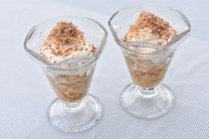 Nem dessert med pærer