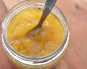 Mangokompot med vanilje - nem opskrift